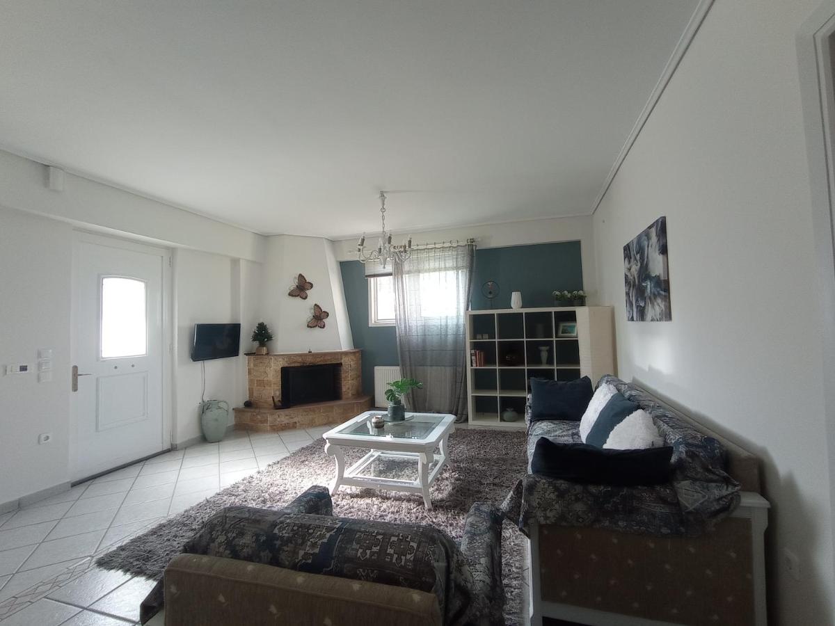 Flat With Garden Near Sea, Port And Airport Apartment Artemida  Luaran gambar